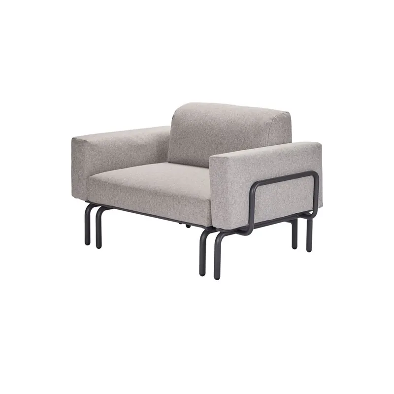 Mandalay Ivy Loungesessel m. Verlängerung SH: 42 cm - Anthrazit Sichere Zahlung