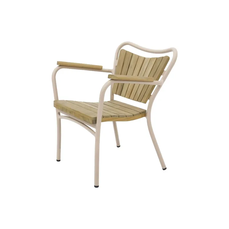 Direktkauf Mandalay Marguerit Kinderstuhl SH: 26 cm - Teak/Taupe