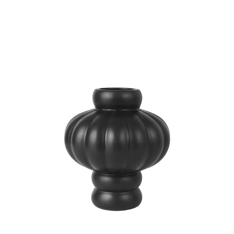 Louise Roe Ballonvase Nr. 08 H: 30 cm - Tintenschwarz Bestpreis