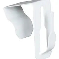 10x Fensterhaken/ Dekohaken/ Fensterklipp/ Klemmträger aus Metall, klein, schmal Neue Kollektion