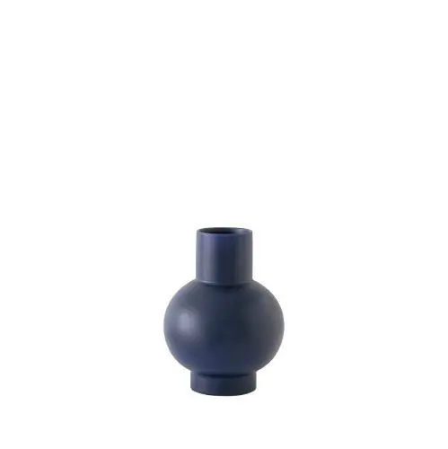 Kleine Vase H: 16 cm - Blau Preisreduziert