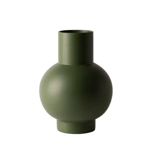 Bestseller raawii Strøm XL Vase H: 33 cm – Tiefgrün