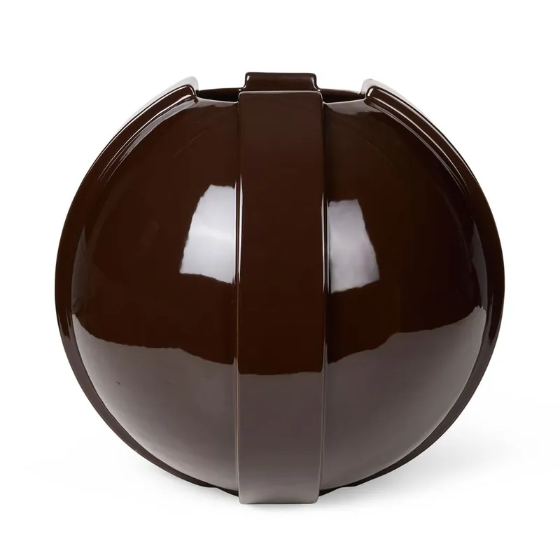 Louise Roe Vinci Vase Nr. 02 – Dunkelbraun Versand Am Gleichen Tag