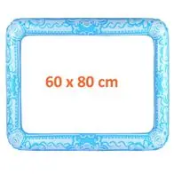 1 oder 2 aufblasbare blaue Fotorahmen Foto Booth Selfie Online Kaufen