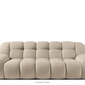 Zweisitzer-Sofa im modernen Stil beige VENA - Farbe beige - KONSIMO. Online-Möbelshop Top-Preis