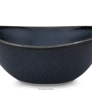 Knallerangebot Schale TIME BLACK - Farbe schwarz/graphit/blau - KONSIMO. Online-Möbelshop