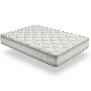 Zertifiziert Visco Luxury Turmalina Matratze 90x200 Höhe 25cm +/-2 Oberseite 4 cm aus Viskoelastik + Supersoft