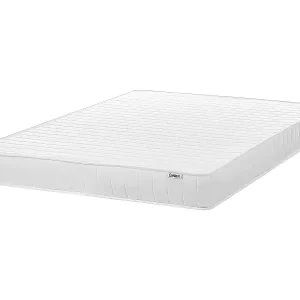 Top-Angebot Matratze Taschenfederkern hart 140 x 200 cm weiß Schaumstoff Füllung Misty