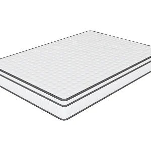 140x200 cm Taschenfederkernmatratze mit integrierter Matratzenauflage – Dicke 25 cm Saisonangebot