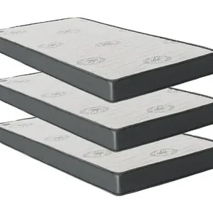 Zertifiziert Matratze 3er Pack viskoelastisch 90x190x20/90x190x15/90x180x15