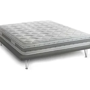 Günstig Einzelmatratze Dmercat, Herausnehmbare Matratze aus Memory Foam und Waterfoam, 100% Made in Italy, Anti-Milbe und hypoallergen, Cm 80x190 h21
