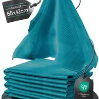 Microfaser Geschirrtücher petrol 5 Stück Set Zertifiziert