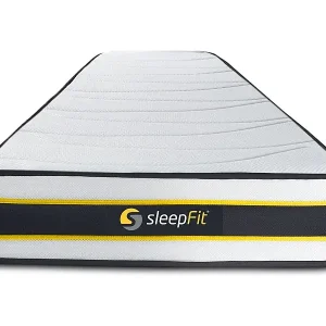 Top-Angebot FLEXY Matratze 70x210cm, Taschenfedern und Memory-Schaum, Härtegrad 4, Höhe: 22cm, 3 Komfortzonen