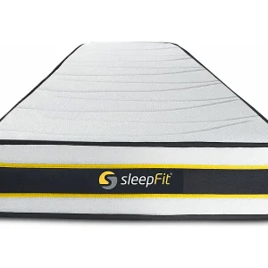 Top-Angebot FLEXY Matratze 90x210cm, Taschenfedern und Memory-Schaum, Härtegrad 4, Höhe: 22cm, 3 Komfortzonen