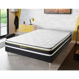 SOFT Matratze 90x190cm, HD-Schaum mit Mikroluftzellen, Härtegrad 5, Höhe: 19cm, 3 Komfortzonen Solange Der Vorrat Reicht