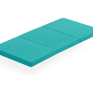 LULÚ Faltbare Reisebettmatratze – HR D23 Schaumstoff, 120x60 cm, 5 cm dick, atmungsaktives und bequemes 3D-Gewebe Bestseller