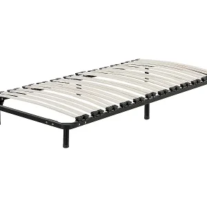 Sonderangebot Freistehender Lattenrost schwarz/weiß für alle Betten 90x200 cm Combourg