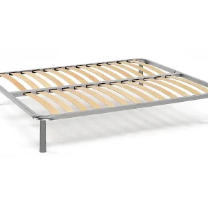 Knallerangebot Doppelbettgestell Amelie, orthopädisches Untergestell aus Birkensperrholz mit 14 Lattenrosten, 100 % Made in Italy, 120 x 200 x 34 cm