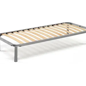 Manila-Einzelbettgestell, orthopädisches Untergestell aus Birkensperrholz mit 13 Latten, 100 % Made in Italy, 90 x 190 x 34 cm Kracherpreis