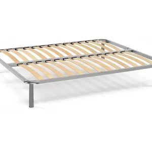 Marella-Doppelbettgestell, orthopädisches Untergestell aus Birkensperrholz mit 14 Latten, 100 % Made in Italy, 160 x 200 x 34 cm Jetzt Bestellen