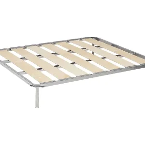 Doppelbettboden Dabatt, Orthopädische Basis mit breiten Latten, 100% Made in Italy, Cm 160x190h31 Sonderangebot