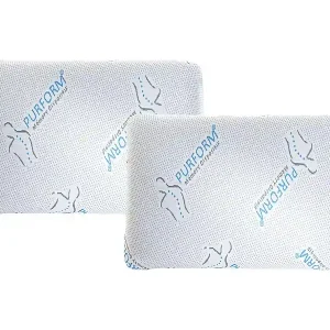 Begrenztes Angebot Visco-Kopfkissen 2er-Set Anti-Milben - 60 x 40 cm - SIRONA