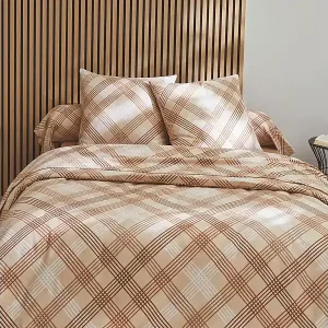 Top-Angebot Flanell-Bettwäsche im grafischen Stil 140 x 200 cm