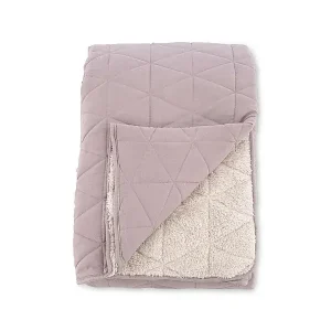 Zertifiziert Nilla Tagesdecke 260x260cm rosa.