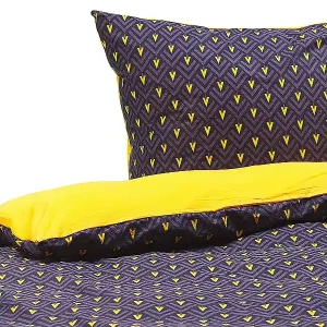 Top-Preis Bettwäsche-Set WALLINGFORD Baumwollsatin 135 x 200 cm Blau