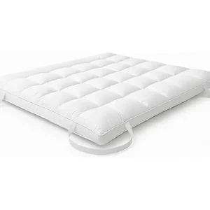 Preiswert The White Stone Großes Einzelbett-Topper |Gepolsterter Matratzenschoner mit 1000 g/m² Füllung |Atmungsaktive Mikrofaserhülle mit Eckgummis |Matratzenschutz 120x190