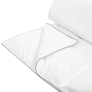 Zertifiziert Angenehm weiche Steppdecke aus Japara Baumwolle in Weiß 155 x 220 cm Teleno