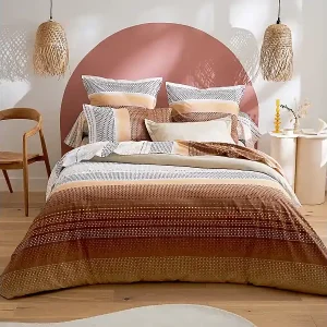 Bettbezug im geometrischen Stil aus Baumwolle 200 x 200 cm Direkt Vom Hersteller