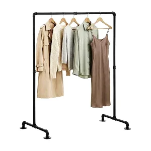 Kleiderständer - Metall - 120 cm - schwarz - Jersey Ausverkauf