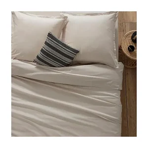 Bettbezug Baumwolle beige 90x190cm Nur Für Kurze Zeit