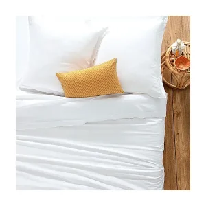 Bettbezug Baumwolle weiß 90x190cm Billig