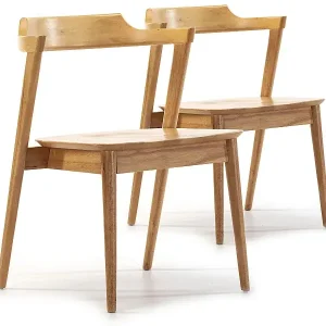 Stuhl-set 2er Venus Eiche Farbe Knallerangebot