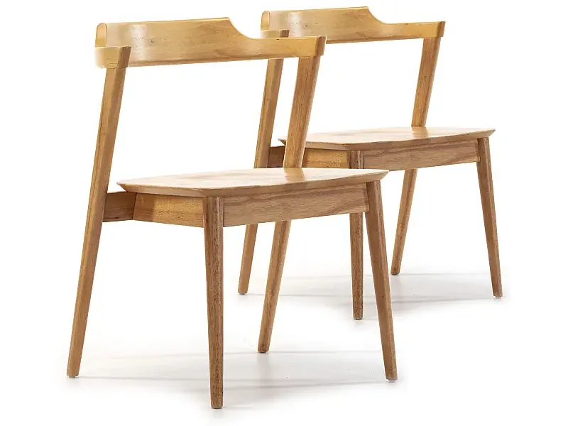 Stuhl-set 2er Venus Eiche Farbe Knallerangebot
