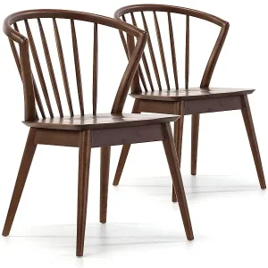 Finale Aktion Stuhl-set 2er Mura Nussbaum Farbe