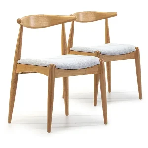 Garantierte Lieferung Stuhl-set 2er Corzo Farbe Eiche