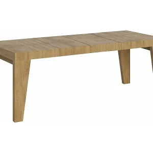 Angebot Ausziehbarer Tisch 160/420x90 cm Naxy Premium Eiche natur