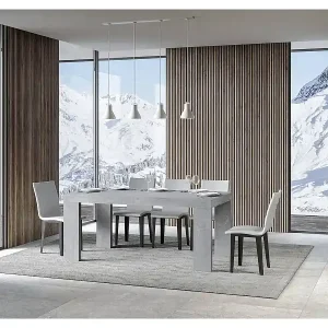 Abverkauf Ausziehtisch 180/284x90 cm Roxell Premium Zement