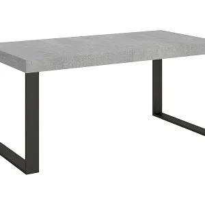 Angebot Ausziehtisch 180/284x90 cm Tecno Zement Tischbeine Anthrazit