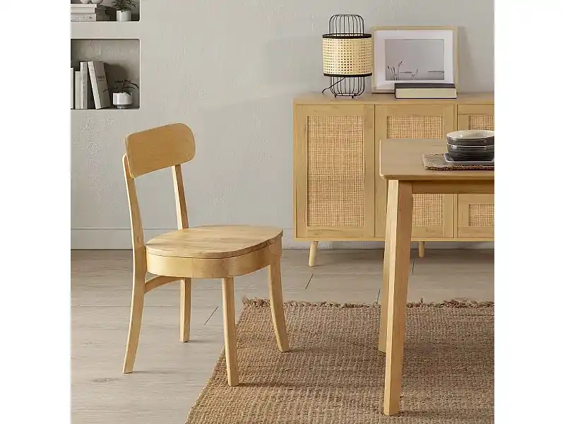 Neuheit Stuhl-set 2er Nala Eichenfarbe