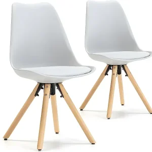 Sichere Zahlung Stuhl-set 2er Jeff Grau