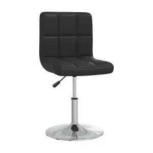 Abverkauf Esszimmerstuhl Schwarz Kunstleder